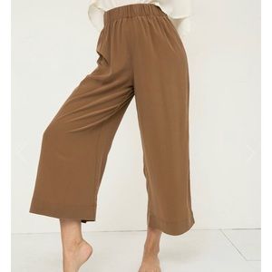 Elizabeth Suzann Moss Silk Crepe Florence Pants